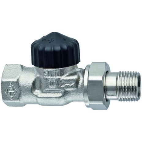 HEIMEIER Thermostat-Ventilunterteil Standard, Durchgang, DN 20, vernickelt, 2202-03.000 (1/3)