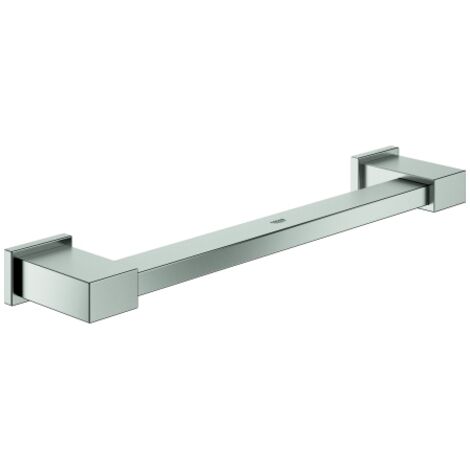 Grohe Essentials Cube Wannengriff 392mm Metall Supersteel, Bohrabstand 340mm
