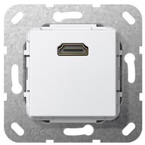 Gira HDMI K-Peitsche Einsatz Reinweiß [567003], 5670 03 (1/5)