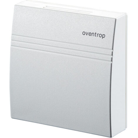 OVENTROP Raumtemperaturfühler für Regtronic RH, RH-HT, EM, RM und RS geeignet, Fühlerelement PT 1000, Aufputz, 1152095 (1/2)