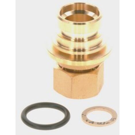 BOSCH Anschlussnippel Warm-Wasser, 7101612 (1/2)