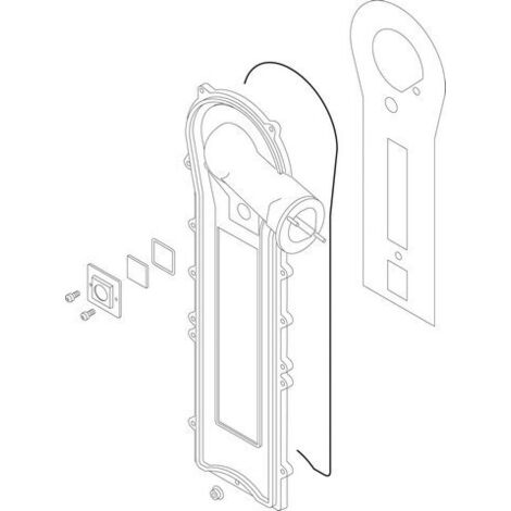 BOSCH Vorderseite Wärmetauscher, 87180057640 (1/2)