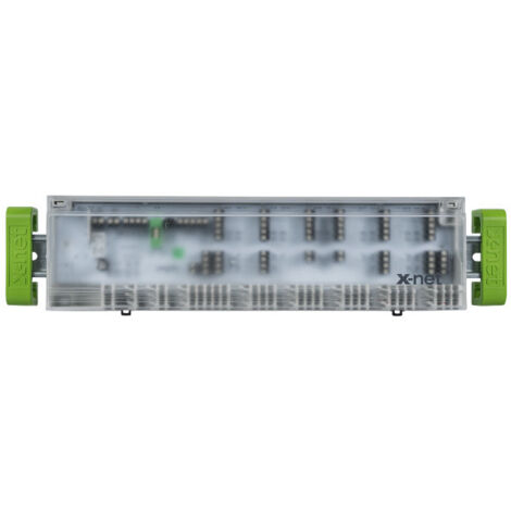 Kermi x-net Klemmleiste plus 10R 230 V, mit Pumpenabschaltung, für maximal 10 x-net Raumtemperatur-Regler, SFEKL003230 (1/2)