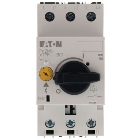 Eaton 072733 Motorschutzschalter 3-polig | 0,4 – 0,63 A | Schraubanschluss – Für Industrieanlagen