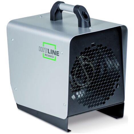 Remko Elektro-Heizautomat, mobiler Heizlüfter, EM 3000 3,2kW, mit eingebautem Raumthermostat und 2,5m Anschlusskabel