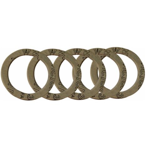 LDHNFBYV TC Flachdichtung 25.4–64 Mm – Tri Clamp Dichtung Für Sanitär & Lebensmittel, EPDM/Silikon/FKM/PTFE