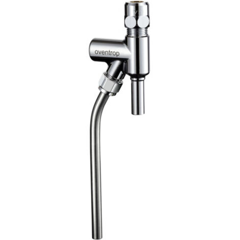 OVENTROP Probenahmeventil Aquastrom P zur Montage an Eckventilen DN 10, PN 10, beflammbar, EZB Messing/Edelstahl, verchromt, 4209202 (1/3)