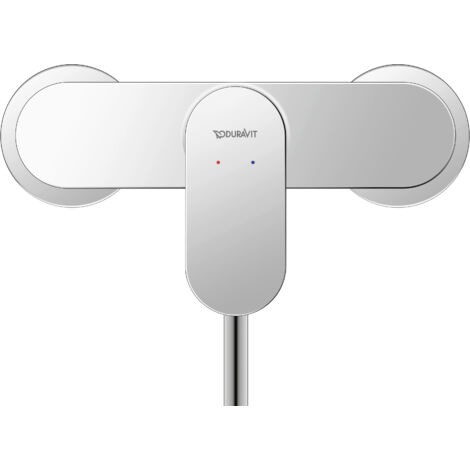 Duravit Wave Einhebel-Brausemischer Aufputz, Ausladung 78 mm,