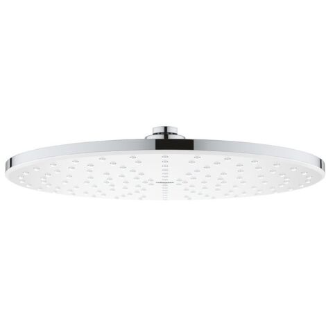 Grohe Rainshower Mono 310 Kopfbrause, Chrom/Moon White, Brauseboden Moon White, 1 Strahlart