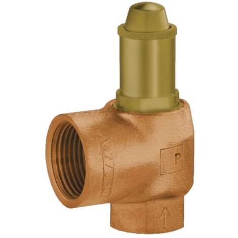 PNEUMATEX Sicherheitsventil DSV 15-3,0 H, Rotguss, 5371030 (1/3)