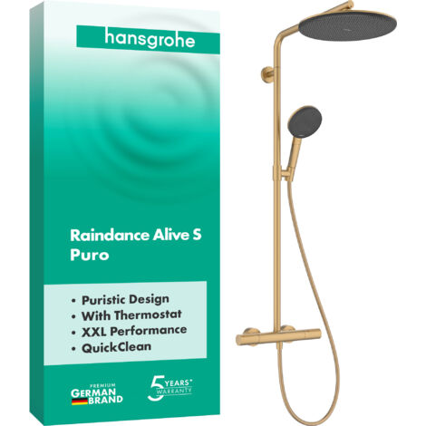 hansgrohe Raindance Alive S PURO Duschsystem 300 1-jet mit
