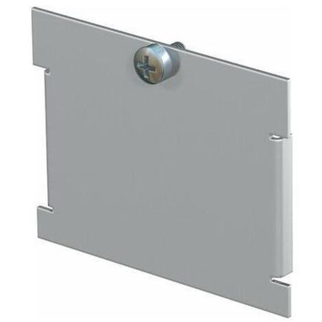 OBO Bettermann Blindabdeckung MTU für Montageträger 62x66x4,5 Stahl bandverzinkt tiefschwarz RAL 9005, 7407047 (1/5)