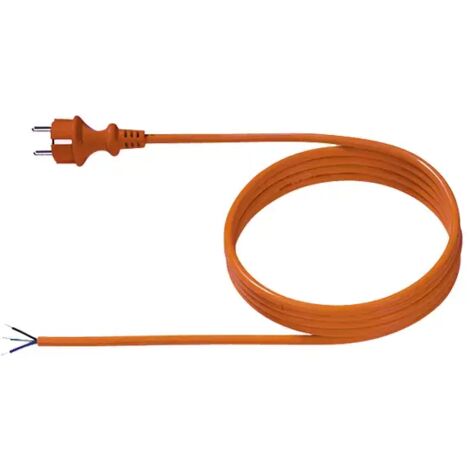 Bachmann Schutzkontakt-Zuleitung 5m,orange 328.876 (1/2)
