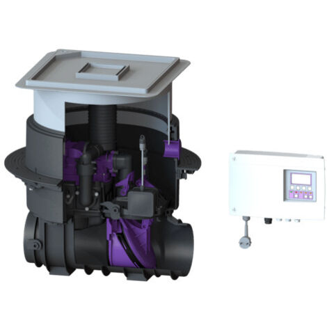 KESSEL 24000X Rückstaupumpanlage Pumpfix F (1/2)