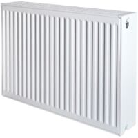 Brötje Flachheizkörper EuroProfil Kompakt Typ 33 K 600x158x1000mm, profilierte Front, Weiß, 1473W bei 70/40/20 Grad C
