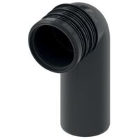 TECE TECE-WC-Anschlussbogen DN 90/90 aus PE-HD (schweißbar), 9820315