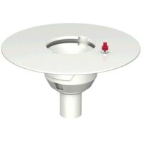 ACO Bodenablauf Passavant DN50 90 Grad/1,0l/s/Klebefl./ohne WS/epoxiert, 5150.60.20