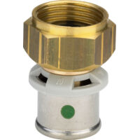 Viega Verschraubung mit SC Sanfix P 2163 in 25mm x G1 Rotguss