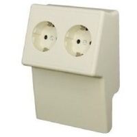 Gewiss SLK-SLTK SUPP.ZWEIZÜGIG+APP.50X20 RAL9010, NP42838