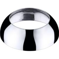 Rosette Raindance f.Kopfbrause mit Br-arm chr