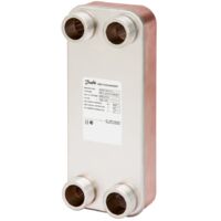 Danfoss gelöteter Wärmeübertrager MPHE XB 12H-1 100 PN 25 G 5/4" A x 25mm