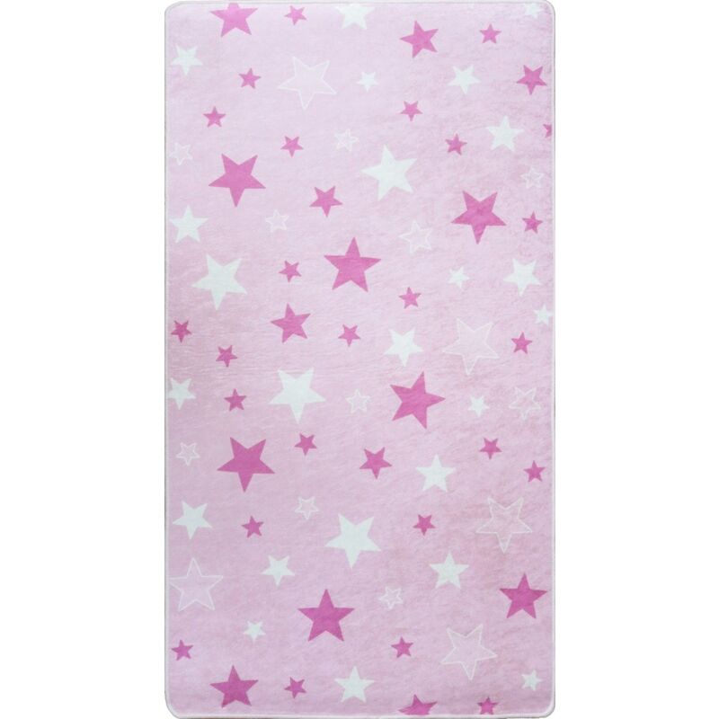 Tapis Léopard Violet – 100 X 150 Cm – Poil Ras Doux – Antidérapant – Lavable En Machine – Décoration Salon/chambre