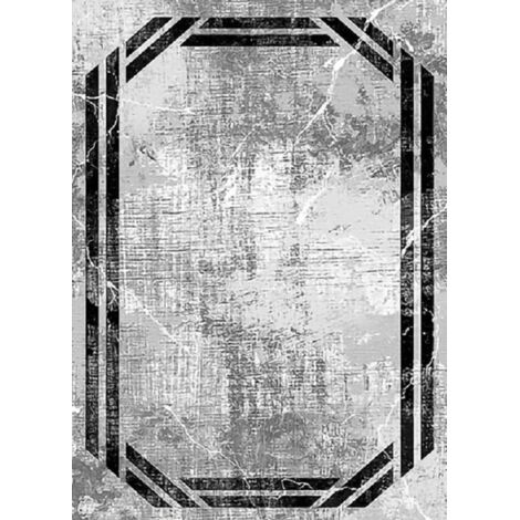 Tapis Nour Gris Dimensions - 160x230 – Qualité supérieure pour Maison