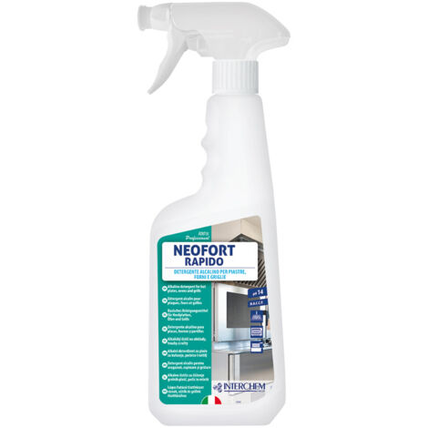 Detergente per forni, piaste e griglie Neofort rapido 750 ml