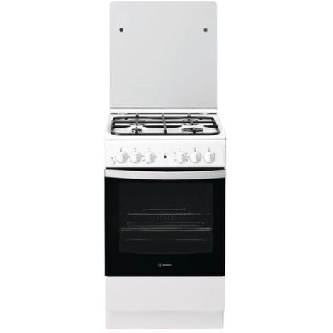 Cucina con forno Indesit 50 cm IS5G4KHW/EU 4 fuochi