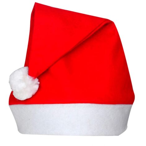 24 Gorros Papá Noel para Navidad