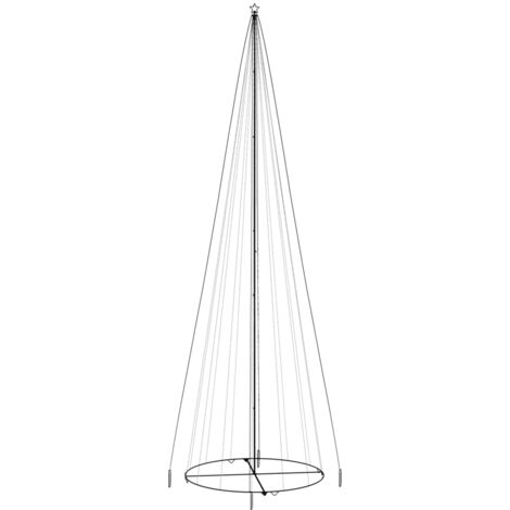 Furniture Limited - Árbol de Navidad cónico 1134 LED blanco