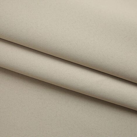 Maison Exclusive Cortinas opacas con ganchos 2 unidades beige 140x245 cm