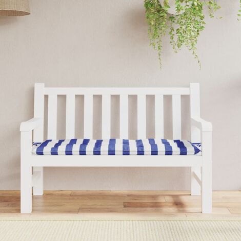 Cojín Para Banco De Jardín Con Lazos De Fijación, 100 X 35 Cm, Cojín De Espuma