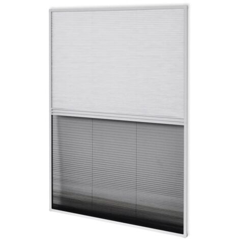 Furniture Limited - Mosquitera plisada para ventanas contra el