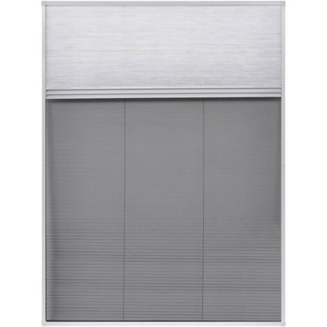Furniture Limited - Mosquitera plisada para ventanas contra el