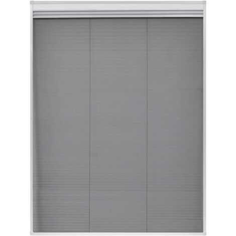 Furniture Limited - Mosquitera plisada para ventanas contra el