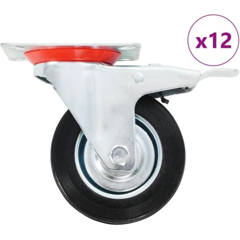 12 Ruedas Brightvision Redline - 12 Ruedas Estilo Tapa Cromada