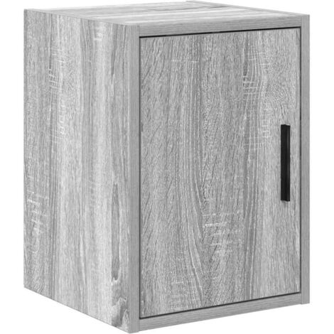 Maison Exclusive - Armario de pared para garaje madera de ingeniería gris sonoma (1/5)