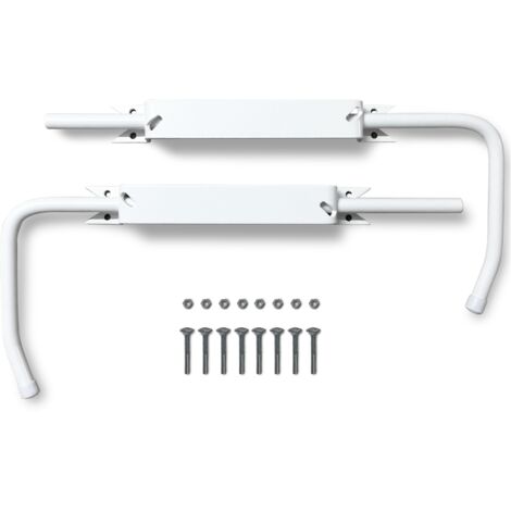 Bloque Volet Long Blanc - La Paire pour Volet Alu (1/5)