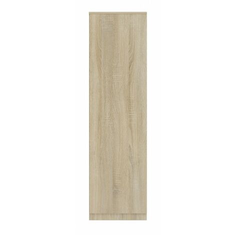 ESME - Armadio per camera da letto in stile scandinavo semplice - 50x50x180 - 1 anta - Spogliatoio