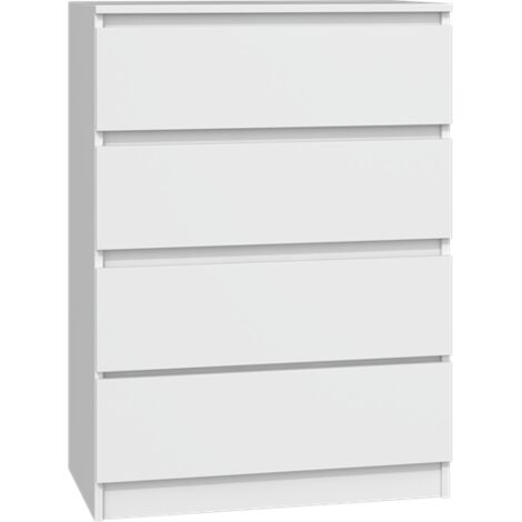 CASSETTIERA GRANDE MALWA M4 BIANCA PER CASA O UFFICIO