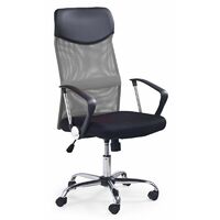 NIME - Poltrona ergonomica con braccioli - Regolabile in altezza - Schienale reclinabile - In rete ventilata