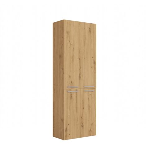 RORY - Mueble de cuarto de baño con cesta - Dimensiones 174x60x30 - Mueble de cuarto de baño con lavadero