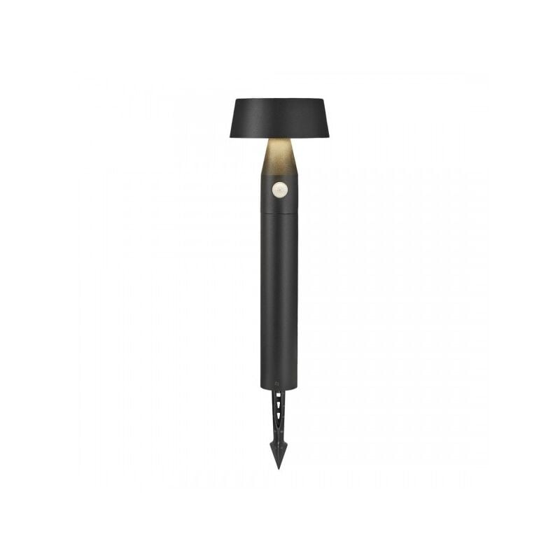 NAMA 50, Potelet, Solaire Noir, IP54, Solair Led - NORDLUX 2118268003
