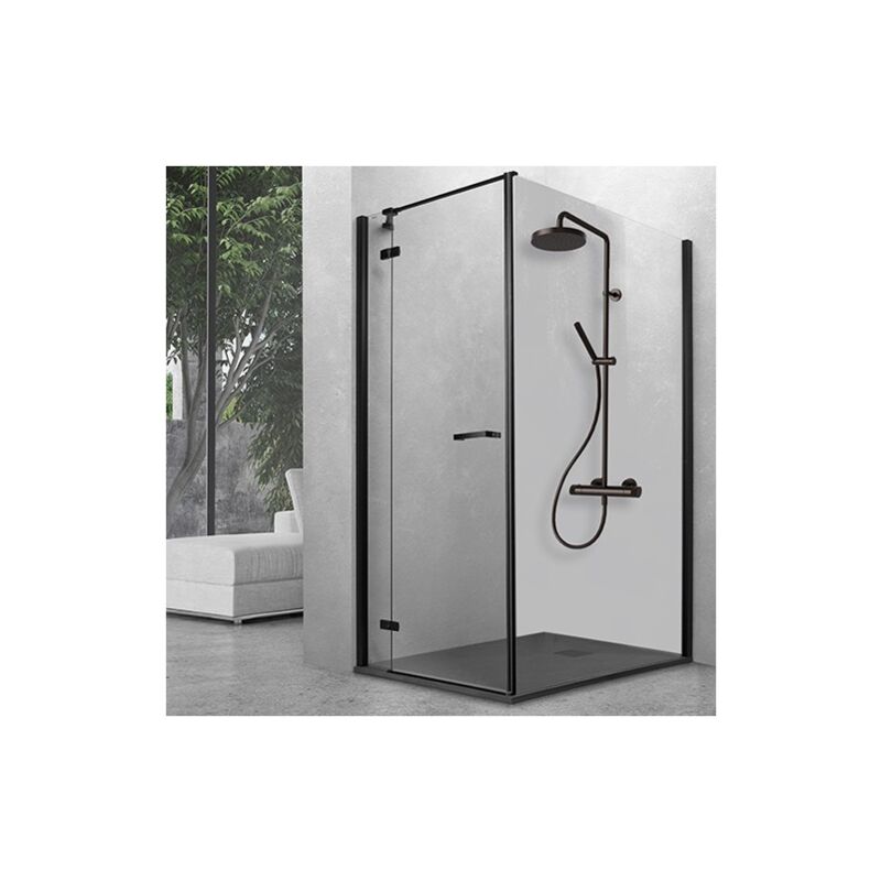Colonne de douche thermostatique BLACKMAT EAST SIDE - CRISTINA ONDYNA ES48613