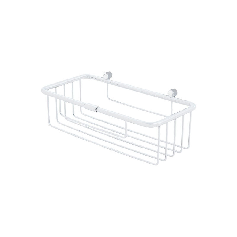 Panier de douche Elvio rectangle Noir mat - La Quincaillerie