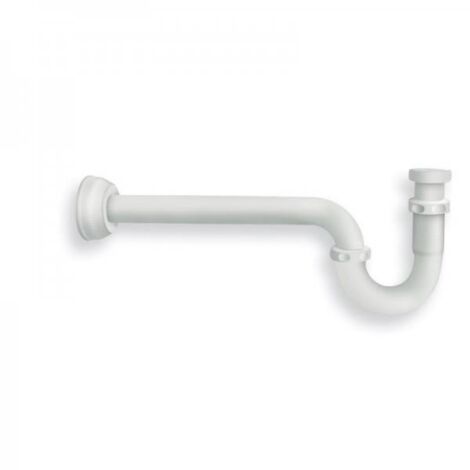 SIPHON DE LAVABO FORME S 1"1/4 BLANC - CRISTINA ONDYNA AC20124 (1/2)
