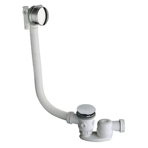 VIDAGE BAIGNOIRE UP&DOWN REMPLISSAGE TROP PLEIN + SIPHON CHROME - CRISTINA ONDYNA VUP4251