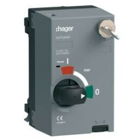 Mot.P250 24VDC ss AR+clé - APPAREILLAGE DE TETE HAGER HXT043HK (1/3)