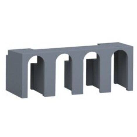 Capot base déco.P160 4P - APPAREILLAGE DE TETE HAGER HYS322H (1/2)